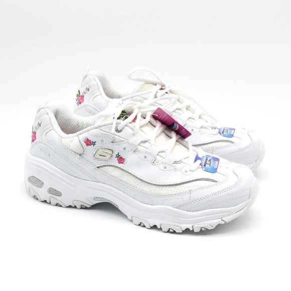 skechers women's bright blossoms sneaker